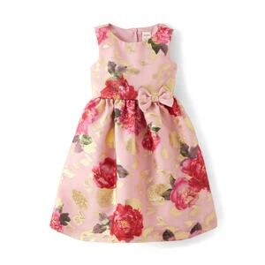 NEW! Gymboree Girls Sugar Plum Fairy Floral Fit And Flare Dress. Size 3T